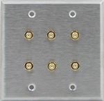 Stainless Steel SMA Bulkhead Face Plate