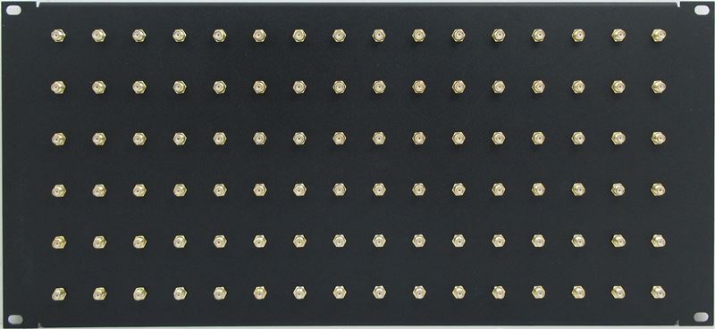 5RU 96 Port SMA Patch Panel